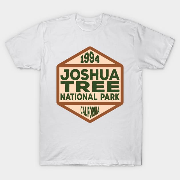 Joshua Tree National Park badge T-Shirt by nylebuss